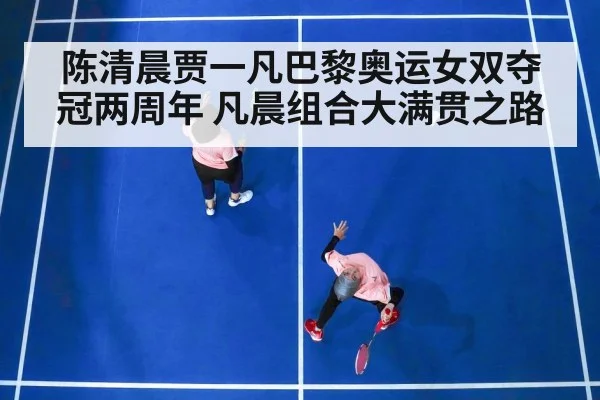 陈清晨贾一凡巴黎奥运女双夺冠两周年 凡晨组合大满贯之路